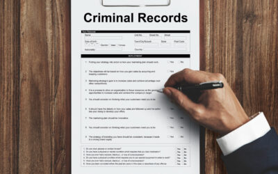 federal criminal records