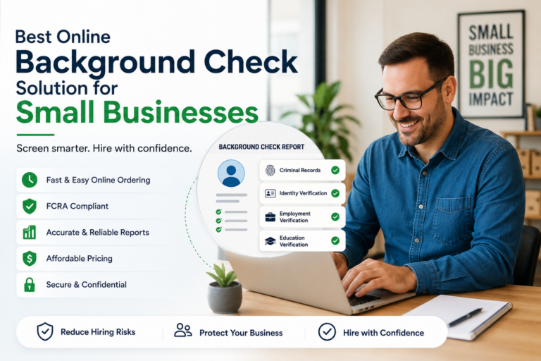 Best Online Background Check Solution for Small Businesses in 2026