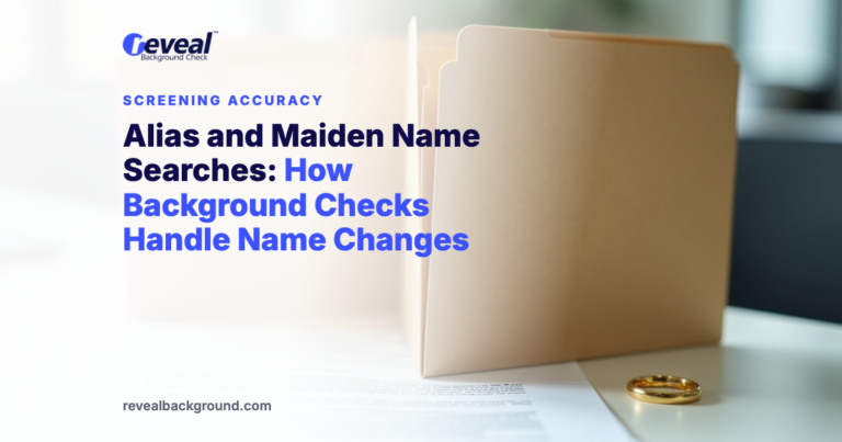 Alias and Maiden Name Searches: How Background Checks Handle Name Changes