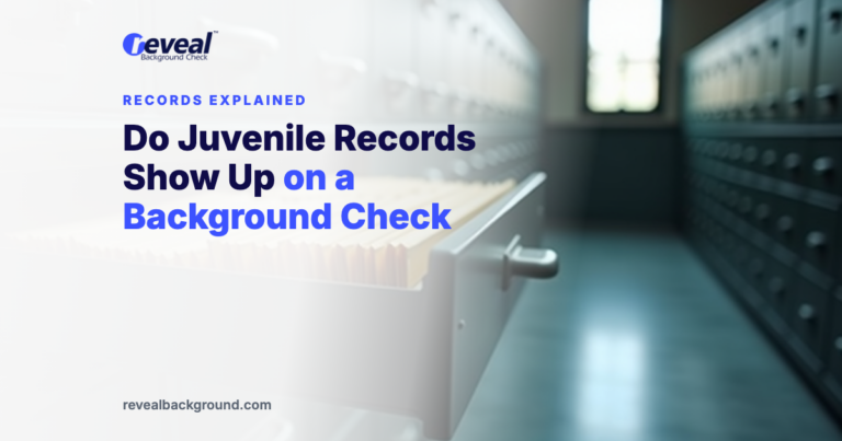 Do Juvenile Records Show Up on a Background Check