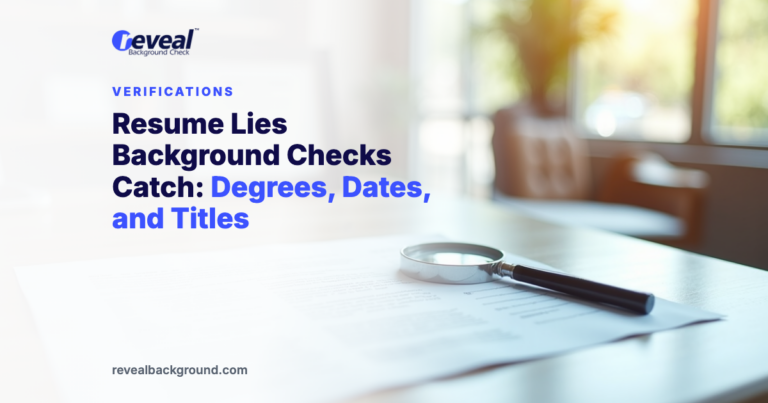 Resume Lies Background Checks Catch: Degrees, Dates, and Titles