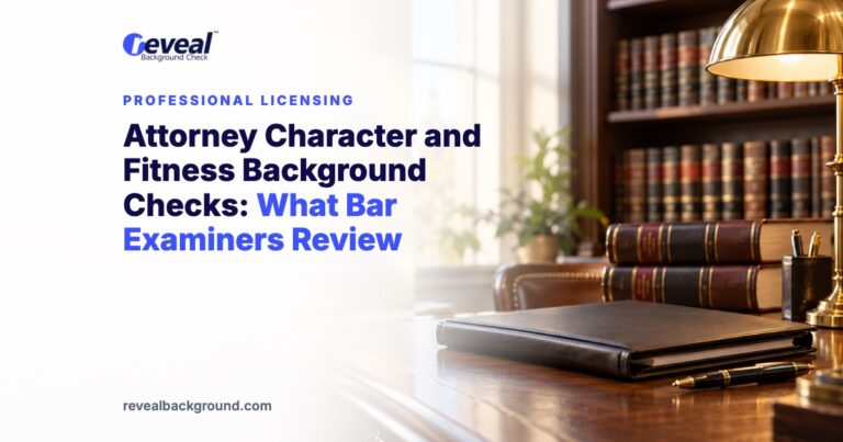 Attorney Character and Fitness Background Checks: What Bar Examiners Review