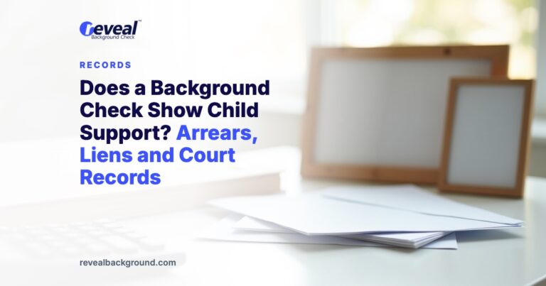Does a Background Check Show Child Support? Arrears, Liens and Court Records