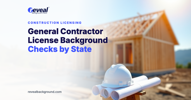 General Contractor License Background Checks by State