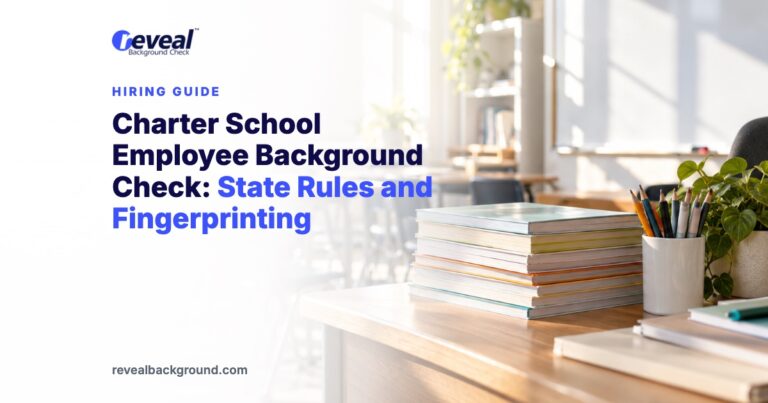 Charter School Employee Background Check: State Rules and Fingerprinting