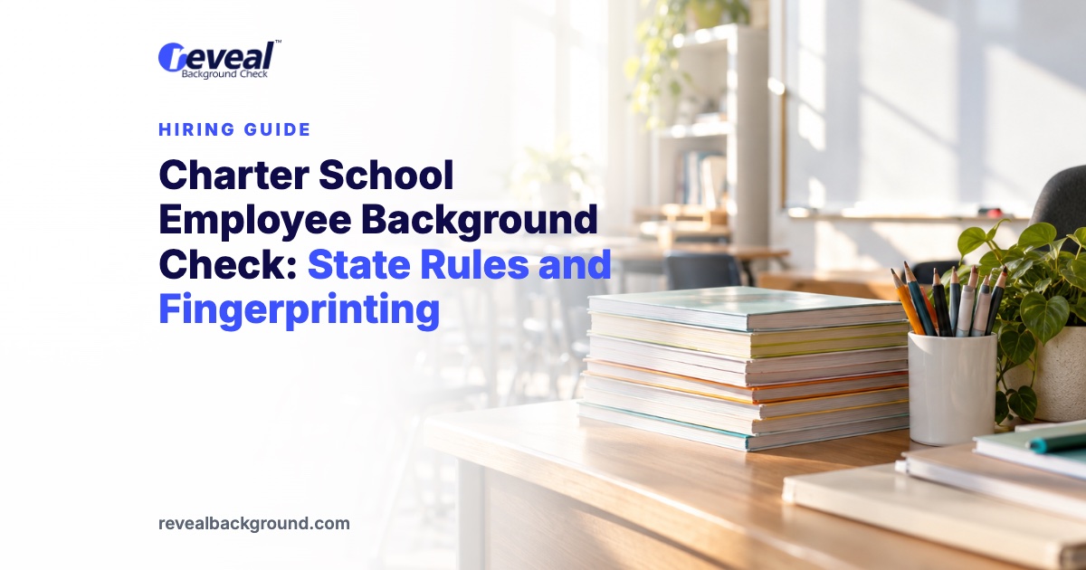 Charter School Employee Background Check: State Rules and Fingerprinting