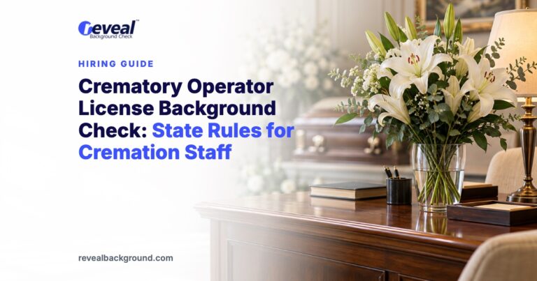 Crematory Operator License Background Check: State Rules for Cremation Staff