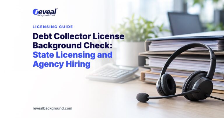 Debt Collector License Background Check: State Licensing and Agency Hiring