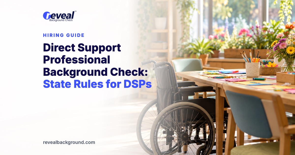 Direct Support Professional Background Check: State Rules for DSPs