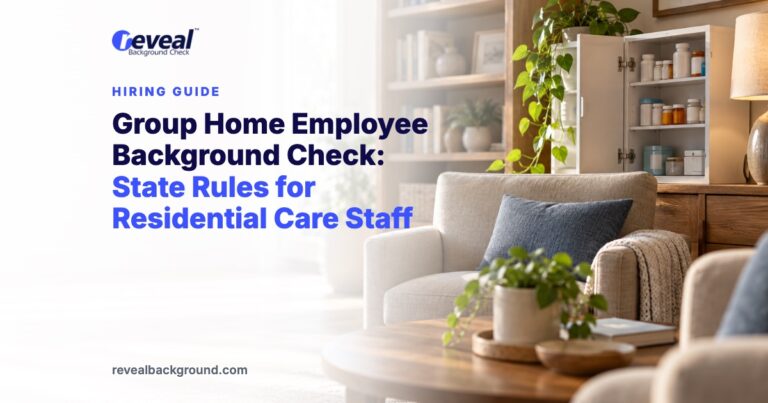Group Home Employee Background Check: State Rules for Residential Care Staff