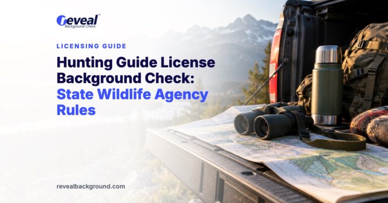 Hunting Guide License Background Check: State Wildlife Agency Rules