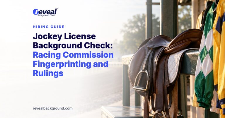 Jockey License Background Check: Racing Commission Fingerprinting and Rulings