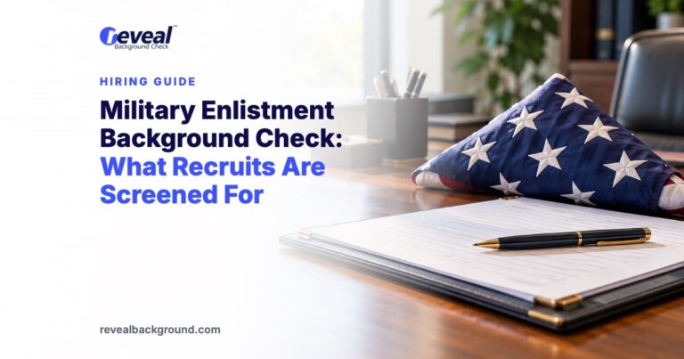 Military Enlistment Background Check: What Recruits Are Screened For