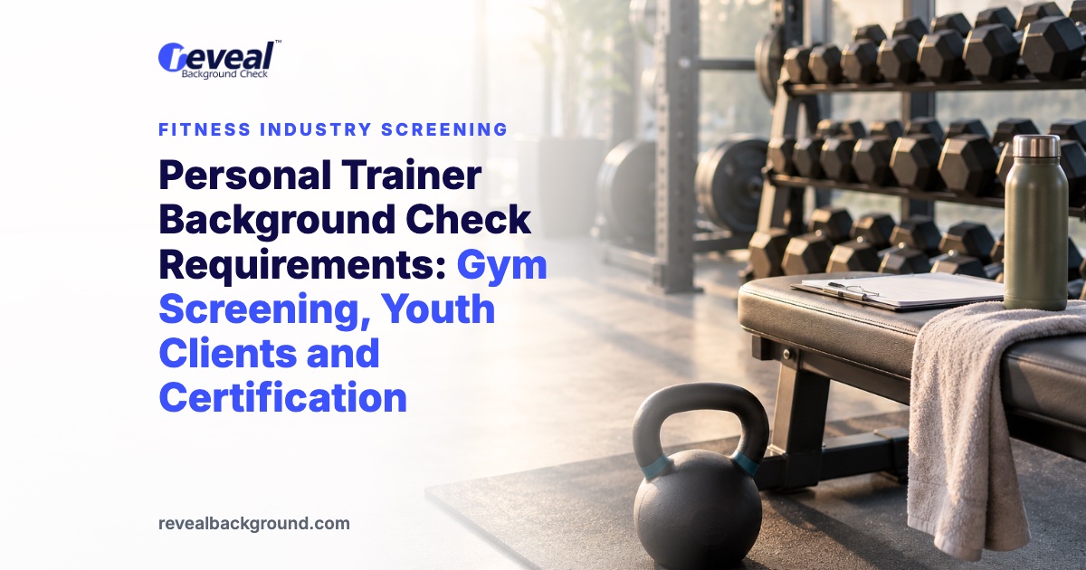 Personal Trainer Background Check Requirements: Gym Screening, Youth Clients and Certification
