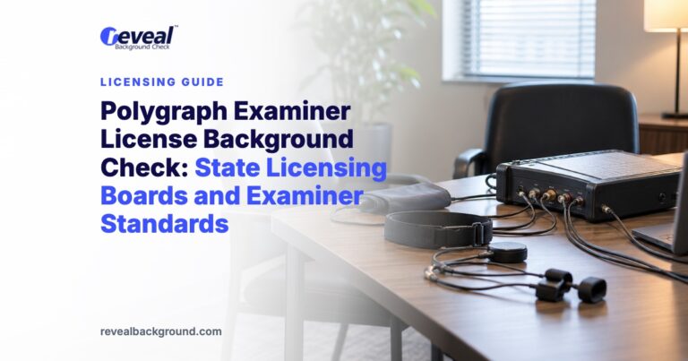 Polygraph Examiner License Background Check: State Licensing Boards and Examiner Standards