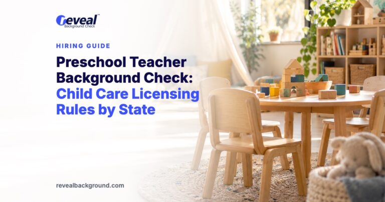 Preschool Teacher Background Check: Child Care Licensing Rules by State